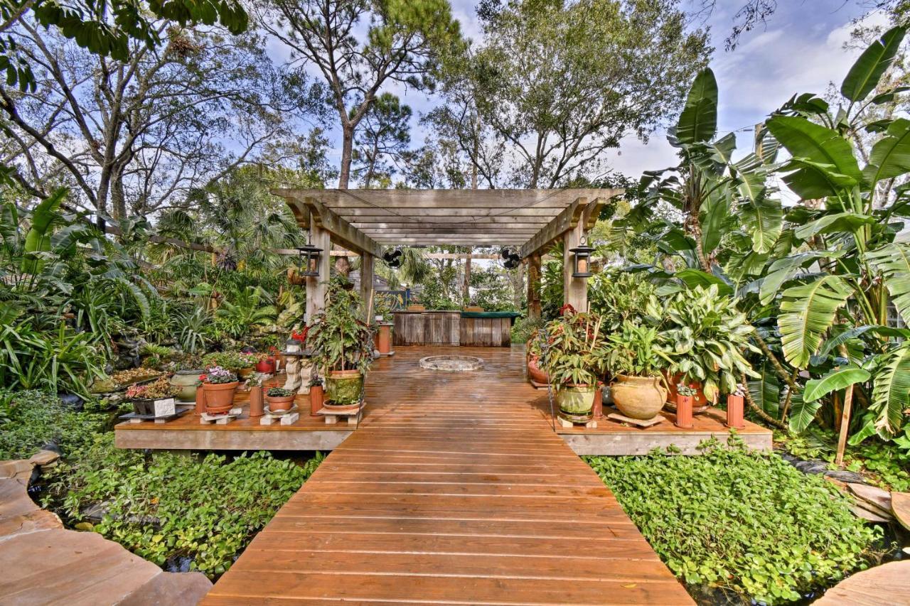 Villa Sarasota Bungalow with Pergola, Garden&Waterfalls! Exterior foto